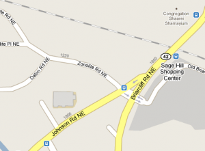 Intersection of Briarcliff and Zonolite